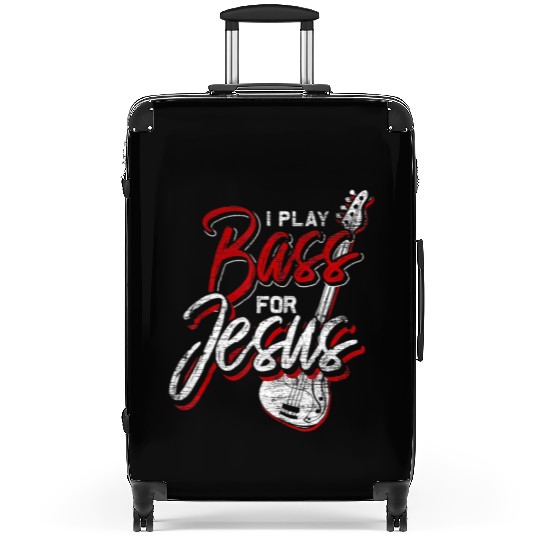 Jesus Bassist Christian Bass Player Bass Guitar Suitcases