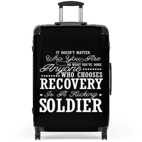 Drug Addiction Recovery Sobriety Sober Aa 12 Suitcases