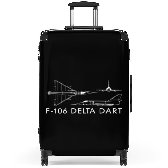 F-106 Delta Dart Interceptor Fighter Plane Suitcases