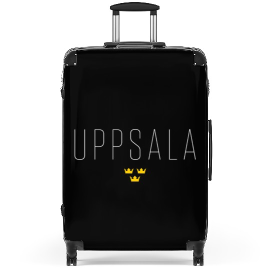 Uppsala Sweden Sverige Athletic Sports Style Suitcases