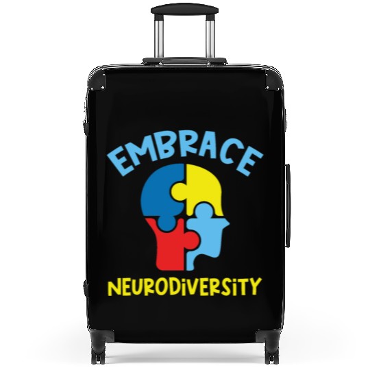 Embrace neurodiversity Suitcases