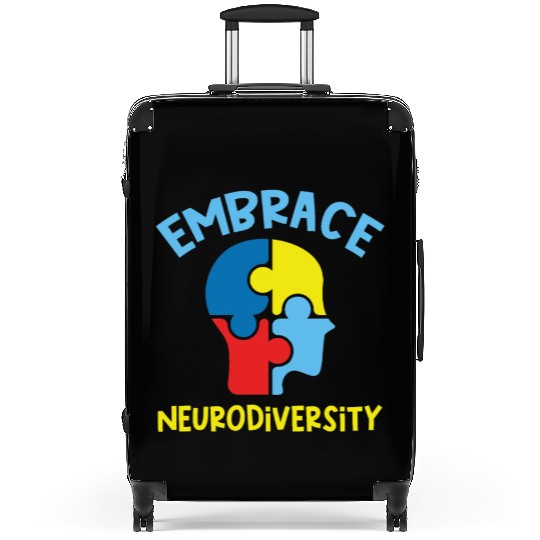 Embrace neurodiversity Suitcases