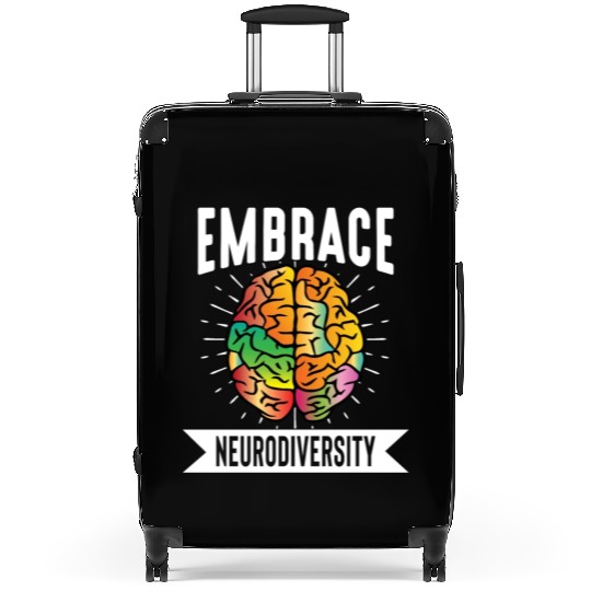 Embrace neurodiversity Suitcases