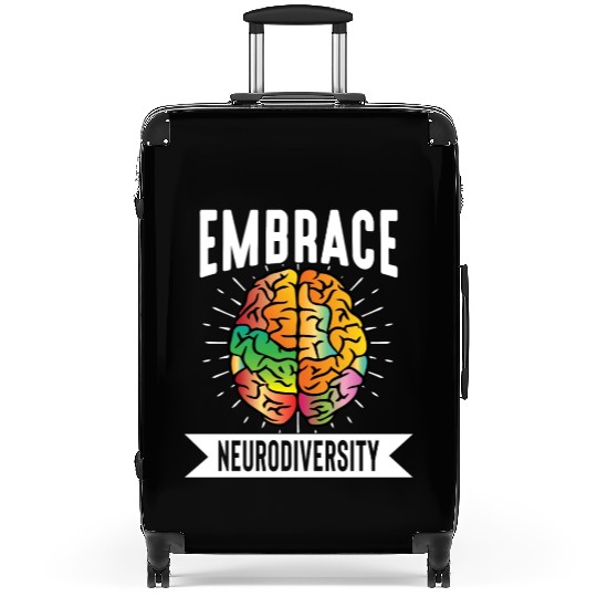 Embrace neurodiversity Suitcases