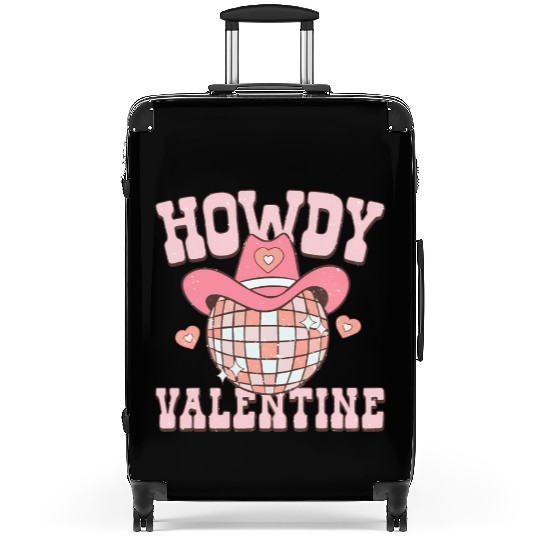 Howdy Heart Disco Groovy Western Cory Suitcases