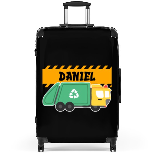 Daniel Trash Truck For Collector Ecologist Garbage Suitcases