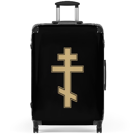 Russian Orthodox Cross Slavo Byzantine Cross Suitcases