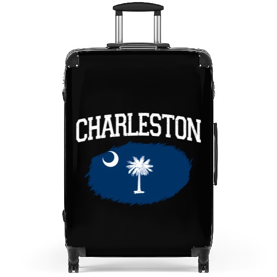 Charleston Sc South Carolina Flag Sports Suitcases