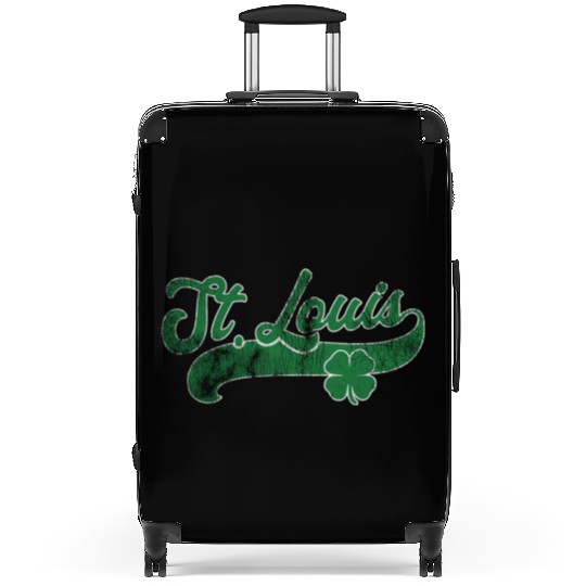 St Louis Shamrock St Patrick'S Day Saint Paddy'S Suitcases