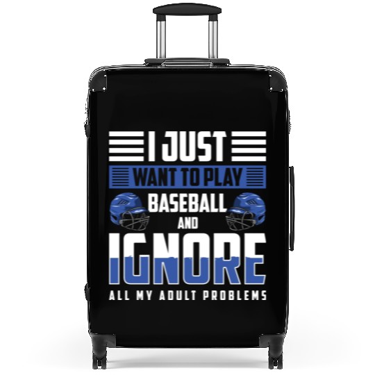 Baseball Pitcher America Baseballer Suitcases
