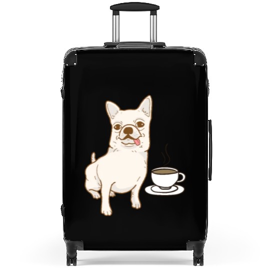 Chihuahua and Coffee Suitcases
