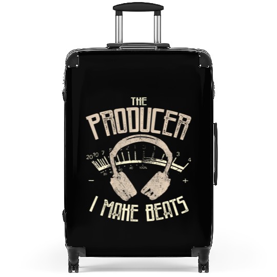 I Make Beats Hip Hop Music Producer Suitcases