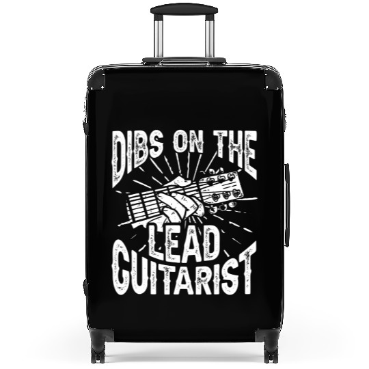 Dibs On The Guitar Player Dibs On The Guitarist Suitcases