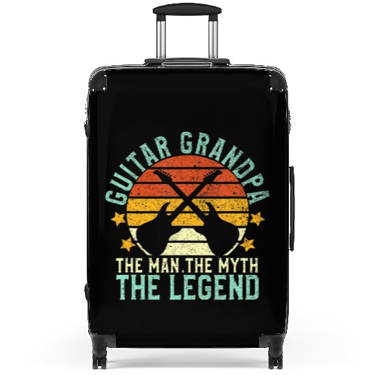 Guitar Grandpa The Man The Myth The Legend Suitcases