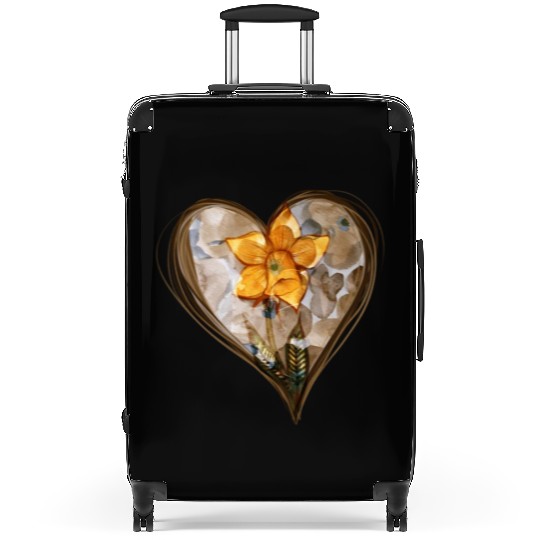 Spring Daffodil Springtime Suitcases