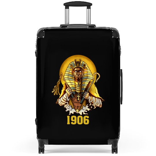 1906 Sphinx Alpha Ace Fraternity Pharoah Suitcases