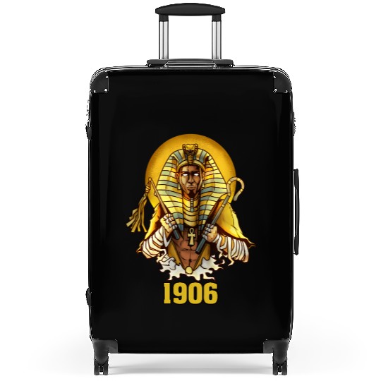 1906 Sphinx Alpha Ace Fraternity Pharoah Suitcases