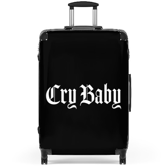 Cry Baby Old English Suitcases