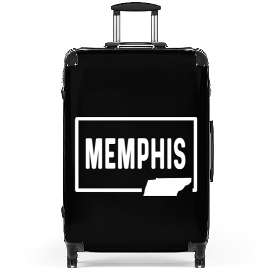 Memphis Tennessee Tn - Home Hometown Vacation Suitcases