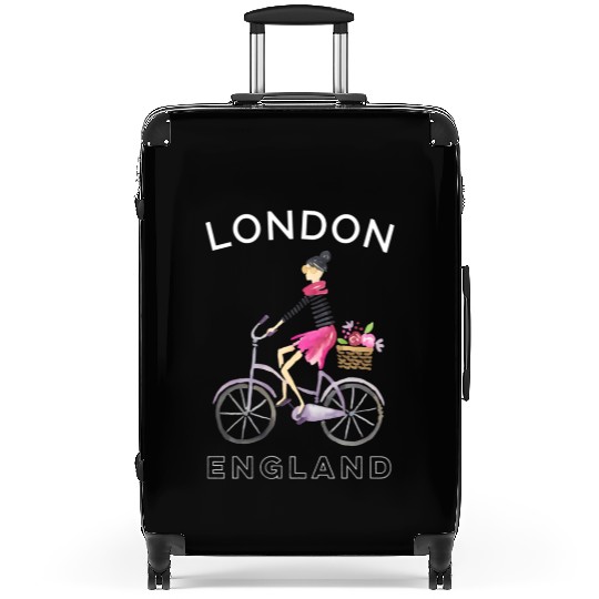 London England Biking Bicycling Suitcases
