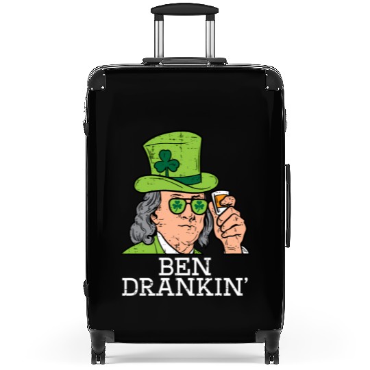Ben Drankin Saint Paddys St Patric Day Suitcases