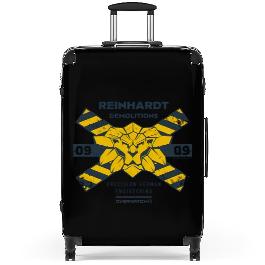Overwatch 2 Reinhardt Demolitions Icon Logo Suitcases