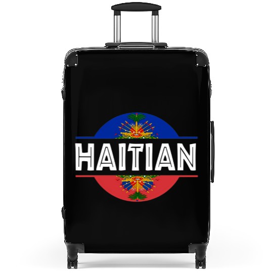Haitian Flag Haiti Coat Of Arm Ayiti Day Pride Suitcases