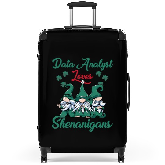 Data Analyst Shenanigans St. Patrick's Suitcases