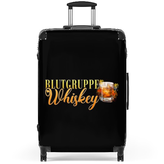 Blutgruppe Whiskey Cocktail Bartender Suitcases
