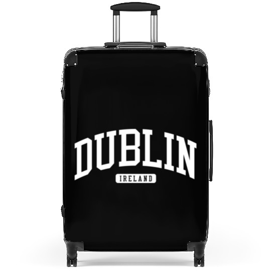 Dublin Ireland Style Suitcases