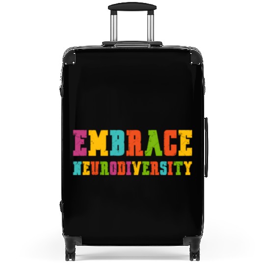 Adhd Autism Asd Embrace Neurodiversity Suitcases