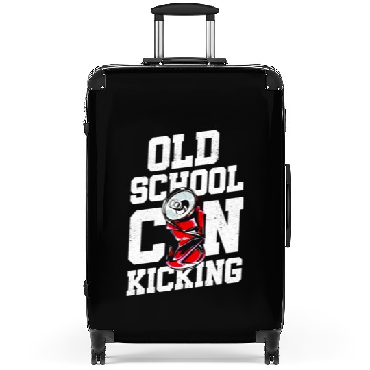 Old School Can Kicking Street Game 90s Kid Suitcases