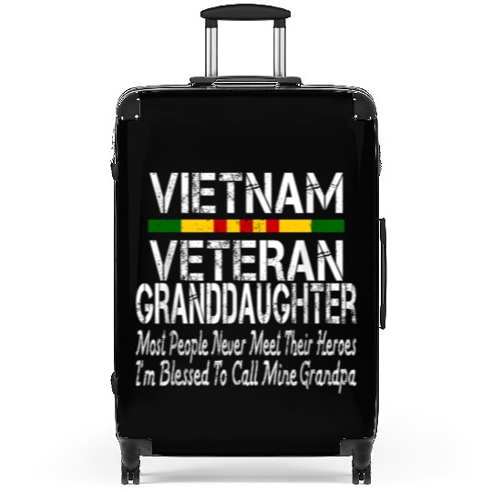 US Army Vietnam Veteran Granddaughter Suitcases