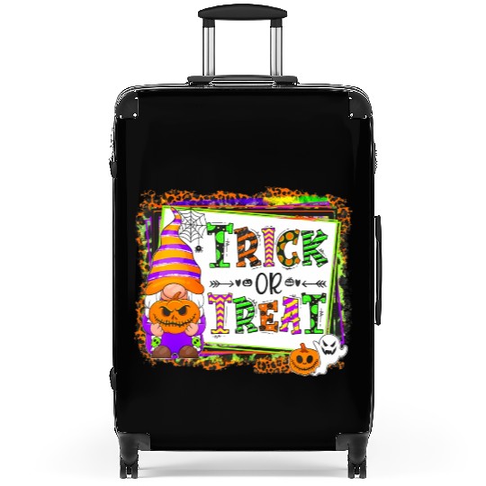 Halloween Gnomes Witch Autumn Trick Or Treat Suitcases
