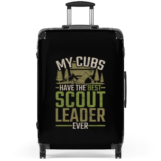 My Cubs Have The Best Scout Leader Ever Suitcases