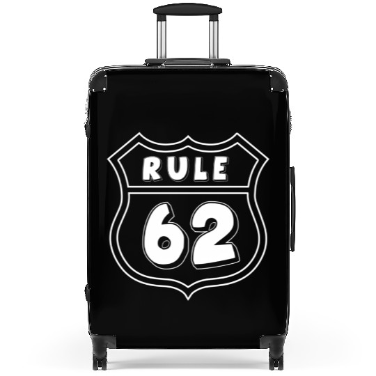 Rule 62 Aa Na 12 Step Recovery Sobriety Suitcases