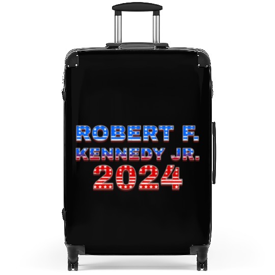 Robert F Kennedy Jr 2024 Stars And Stripes Red Suitcases