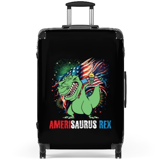 Amerisaurus Rex Independence Day USA Party Suitcases