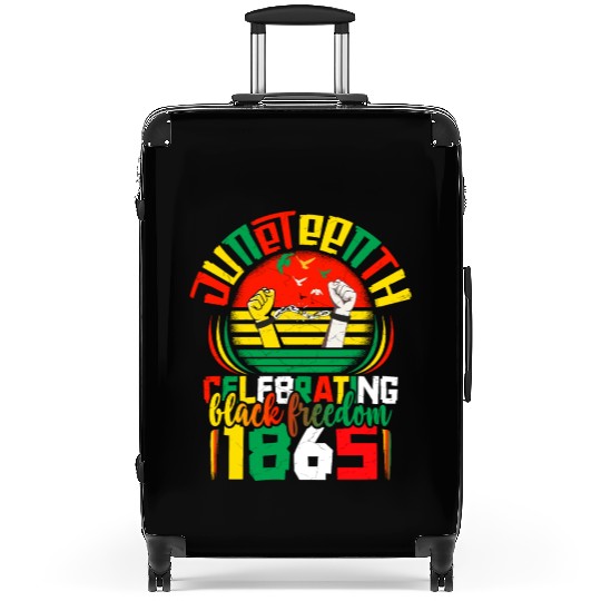 Juneteenth black freedom 1865 Apparel Suitcases