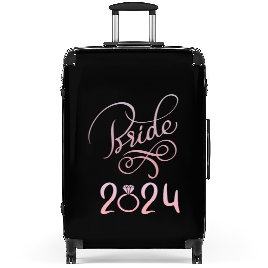 Bride To Be 2024 Fiancã© Engagement Announcement Suitcases