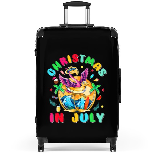 Just A Girl Who Loves Christmas In July Summer Suitcases
