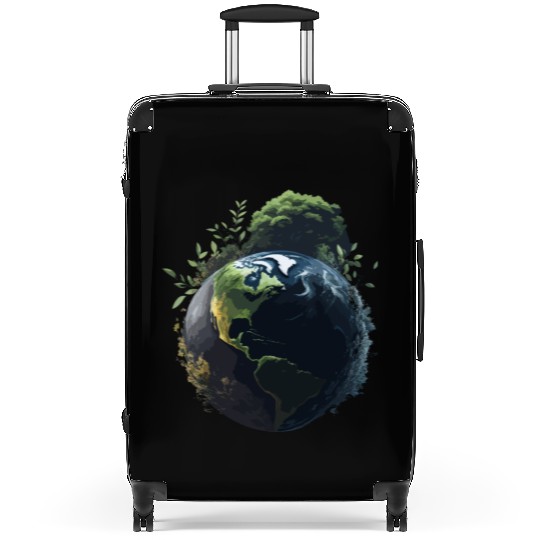 Save Earth Day World Environment Day Inspirational Suitcases