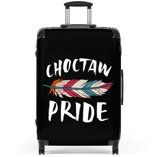 Choctaw Pride Native American Suitcases