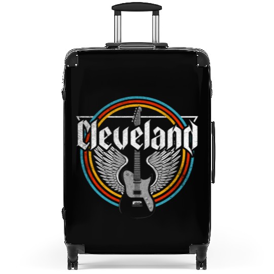 Cleveland Ohio Rock Music Suitcases