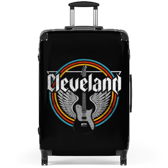 Cleveland Ohio Rock Music Suitcases