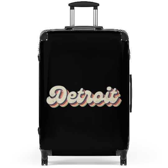 70'S 80'S Usa City - Detroit Suitcases