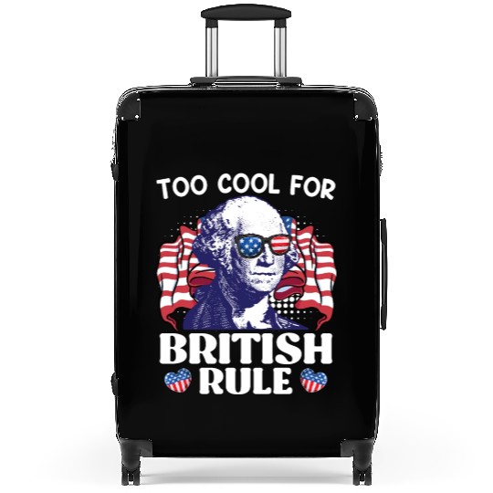 Too cool for British rule George Washington Suitcases