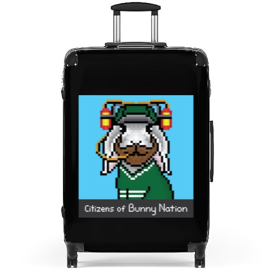 Citizens of Bunny Nation NFT #100 Artwork Suitcases