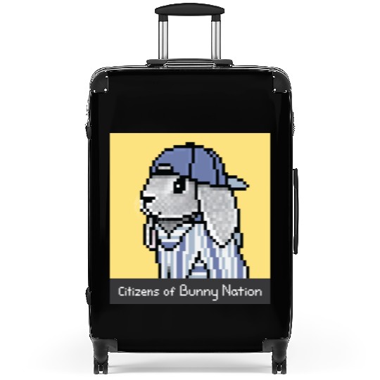 Citizens of Bunny Nation NFT #77 Artwork Suitcases