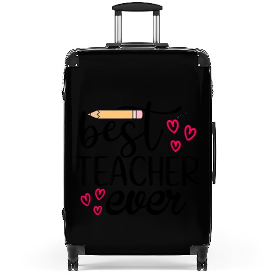 Best teacher ever Suitcases